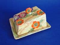 Rare Carlton Ware Embossed 'Anemone' Cheese Dish c1935 (Sold)