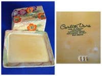 Rare Carlton Ware Embossed 'Anemone' Cheese Dish c1935 (Sold)