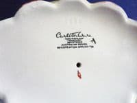 Rare Carlton Ware Yellow 'Foxglove' Large Basket c1939 (Sold)