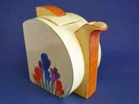 Rare Clarice Cliff Bizarre Autumn 'Crocus' Stamford Teapot c1932 (Sold)