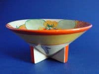 Rare Clarice Cliff Bizarre 'Nasturtium' Conical Sugar Bowl c1933 (Sold)