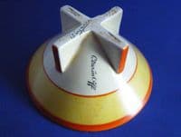 Rare Clarice Cliff Bizarre 'Nasturtium' Conical Sugar Bowl c1933 (Sold)
