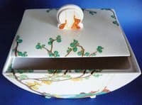 Rare Clarice Cliff Bizarre 'Secrets' Bonjour Biarritz Tureen or Biscuit Jar c1934 (Sold)