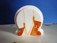 Rare Clarice Cliff Bizarre 'Secrets' Bonjour Biarritz Tureen or Biscuit Jar c1934 (Sold)