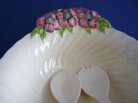 Rare Clarice Cliff 'Clematis' Salad Dish and Servers c1950