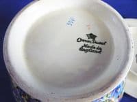 Rare Crown Ducal 'Viola' Chintz Teapot and Stand c1925 (Sold)
