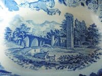 Rare Don Pottery 'Named Italian Views' Large Tureen and Cover c1820
