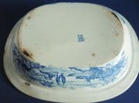 Rare Don Pottery 'Named Italian Views' Large Tureen and Cover c1820