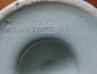 Rare Early Mason's Patent Ironstone China 'Japan Fence' Pattern Vase c1820