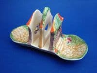 Rare Grimwade's Royal Winton 'Countryside' Toast Rack c1934 (Sold)