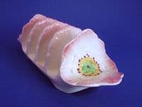 Rare Grimwades Royal Winton Pink 'Peony' 5-Bar Toast Rack c1938