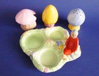 Rare Grimwades Royal Winton 'Pixie' Art Deco Cruet c1939