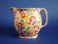 Rare Grimwades Royal Winton 'Royalty' Chintz Cambridge Jug c1938