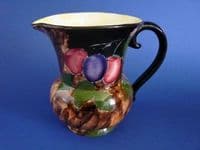 Rare H & K Tunstall 'Plums' Art Deco Jug by R. Grocott c1935