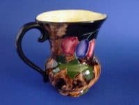 Rare H & K Tunstall 'Plums' Art Deco Jug by R. Grocott c1935