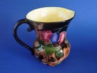 Rare H & K Tunstall 'Plums' Art Deco Jug by R. Grocott c1935