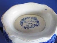 Rare John and William Ridgway 'Rural Scenery' Rams Head Sauce Tureen c1820