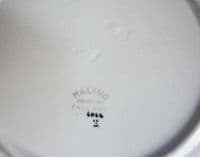 Rare Maling Embossed 'Tulips' Wall Plaque c1935