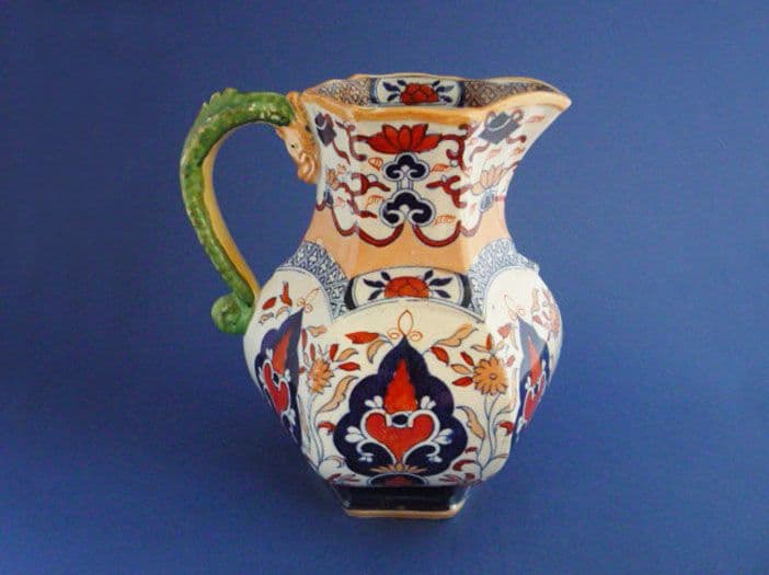 Rare Mason s Fenton Stone Works Japan Pattern 306 Snake