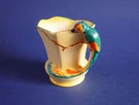 Rare Miniature Burleigh Ware 'Bird of Paradise' Jug c1935
