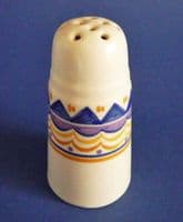 Rare Poole Pottery QO Pattern Sugar Sifter after James Radley Young c1937