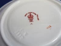 Rare Royal Crown Derby 'Old Imari Japan' Pattern 1128 Empire Cup and Saucer c1916