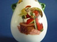Rare Royal Doulton 'Christmas - Santa Claus' Miniature Vase c1910 (Sold)