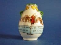 Rare Royal Doulton 'Christmas - Santa Claus' Miniature Vase c1910 (Sold)
