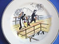 Rare Royal Doulton Daily Mirror 'Pip, Squeak and Wilfred' Child's Dinner Plate c1929