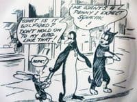 Rare Royal Doulton Daily Mirror 'Pip, Squeak and Wilfred' Child's Plate c1927