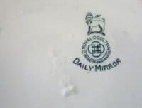 Rare Royal Doulton Daily Mirror 'Pip, Squeak and Wilfred' Child's Plate c1927