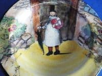 Rare Royal Doulton 'Gaffers' Coaster D4210 - Signed Noke c1930