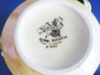 Rare Royal Doulton 'Gaffers' New Empire Teapot D4210 - Signed Noke c1930 (Sold)