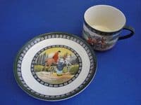 Rare Royal Doulton 'Quorn Hunt' Tea Cup and Saucer c1930