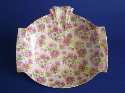 Rare Royal Winton 'Shrewsbury' Chintz Art Deco Dish c1952