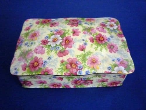 Rare Royal Winton 'Shrewsbury' Chintz Candy Box c1952