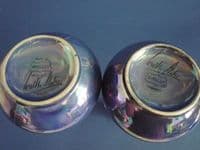 Rare Shelley 'Butterfly' Lustre Ware Vases by Walter Slater c1920 (Sold)