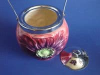 Rare Shorter & Son 'Anemone' Biscuit Barrel c1939 (Sold)