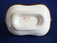 Rare Spode Hand Painted Miniature Porcelain Basket - Pattern 3979 c1820