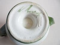 Rare William Moorcroft Burslem 'Poppy and Forget-me-not' Twin-handled Vase c1915