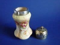 Rare Wiltshaw and Robinson Carlton Ware Blush 'Heather' Sugar Sifter c1906 (Sold)