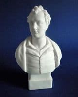 Robinson and Leadbeater Parian Ware Portrait Bust of Lord Byron c1880 (Sold)