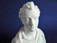 Robinson and Leadbeater Parian Ware Portrait Bust of Lord Byron c1880 (Sold)