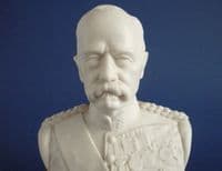 Robinson and Leadbeater Parian Ware Portrait Bust of Lord Roberts by W C Lawton c1900 (Sold)