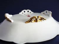 Royal Crown Derby 'Old Imari Japan' Pattern 1128 Acorn Dish c1935