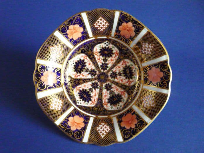 Royal Crown Derby Old Imari Japan Pattern 1128 Dish c1935
