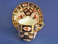 Royal Crown Derby 'Traditional Imari' Pattern 2451 Breakfast Cup and Saucer c1910