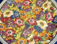 Royal Doulton 'Anemones B' Series D5856 Rack Plate c1938 (Sold)