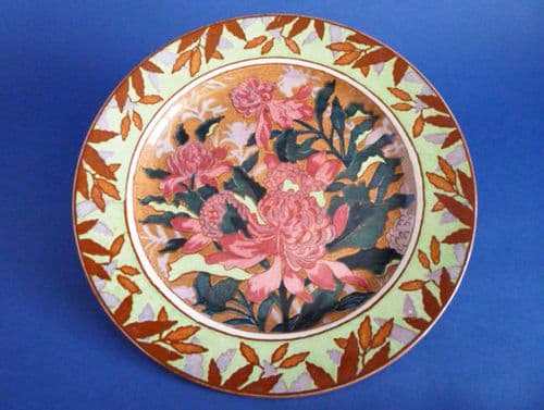 Royal Doulton 'Australian Flowers - Waratah E' Series Ware Rack Plate c1934 D5207