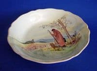 Royal Doulton 'Cotswold Shepherd' Series Leeds Dish D5561 c1935 #1